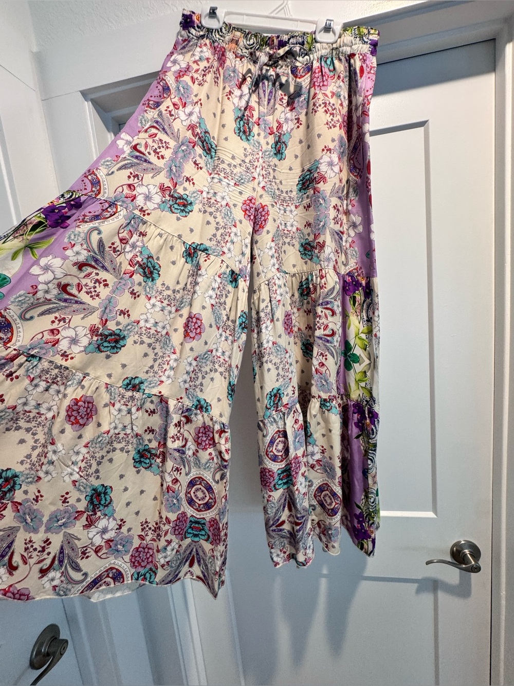 Johnny Was Printed Palazzo Pant - Picture 4 of 11